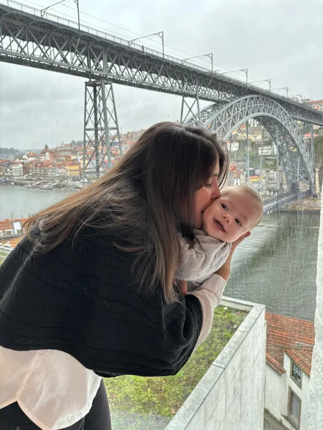 Porto com o Duarte