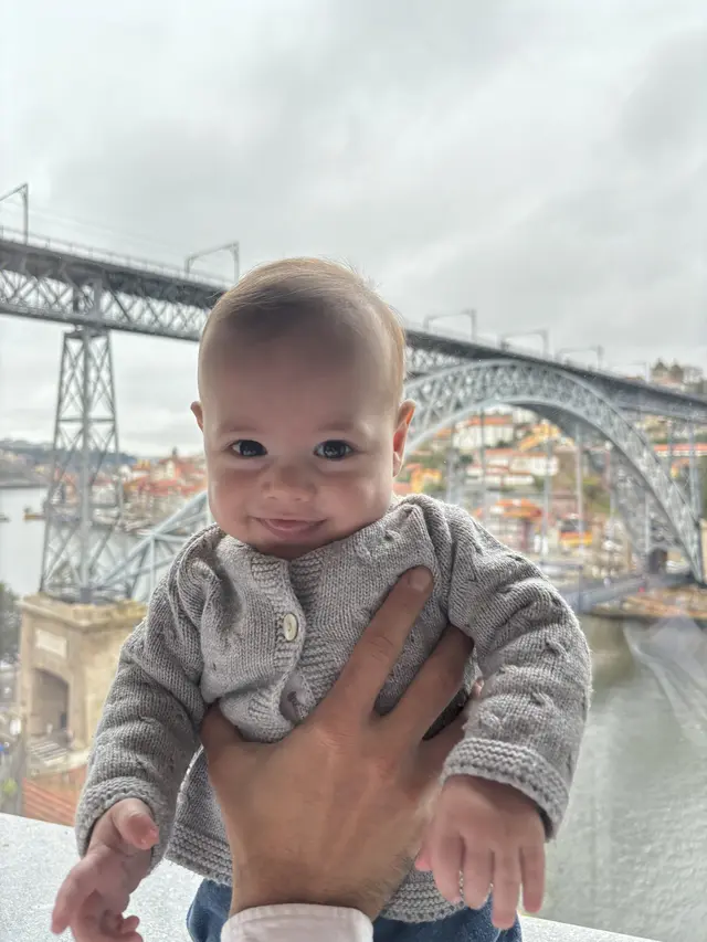 Porto com o Duarte